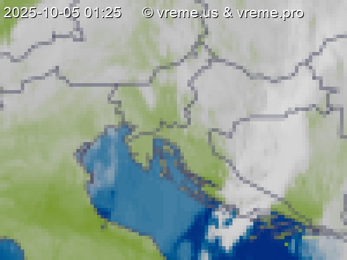 Oblačnost Slovenija