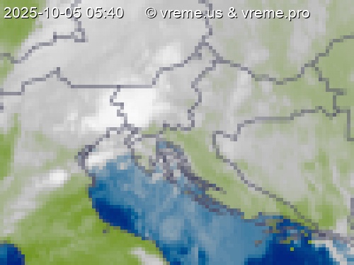 Oblačnost Slovenija