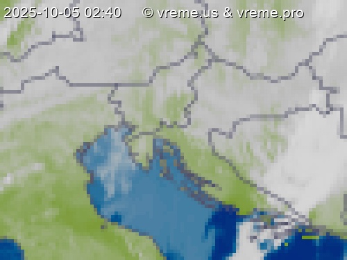 Oblačnost Slovenija