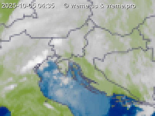 Oblačnost Slovenija