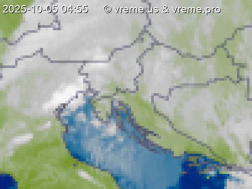 Oblačnost Slovenija