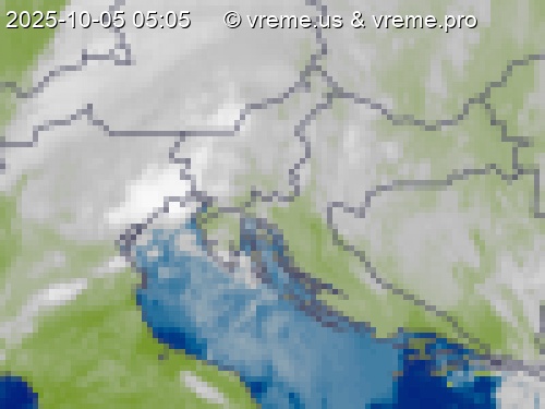 Oblačnost Slovenija