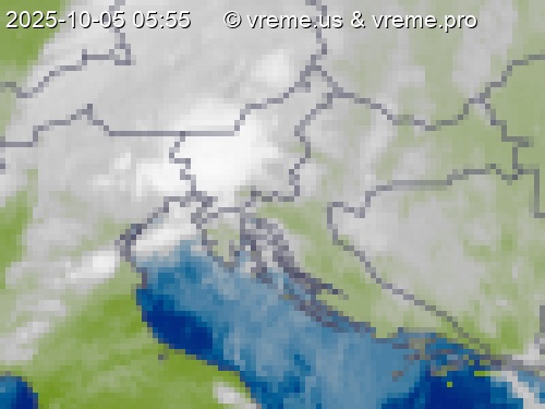 Oblačnost Slovenija
