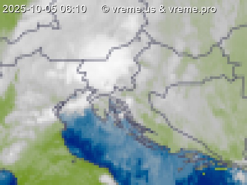 Oblačnost Slovenija