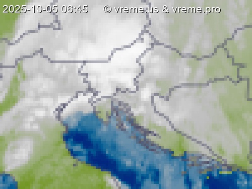 Oblačnost Slovenija