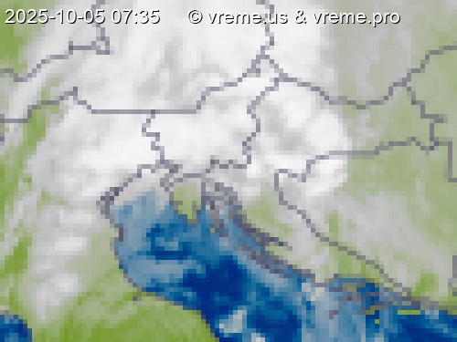 Oblačnost Slovenija