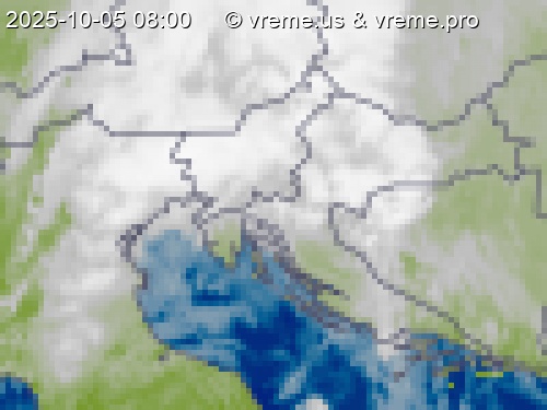 Oblačnost Slovenija