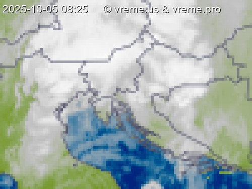Oblačnost Slovenija