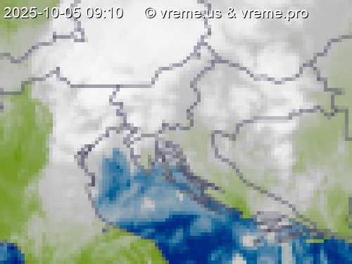 Oblačnost Slovenija