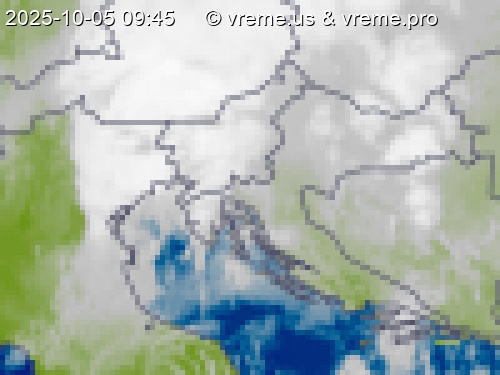 Oblačnost Slovenija