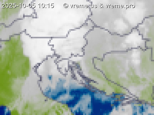 Oblačnost Slovenija