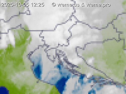 Oblačnost Slovenija