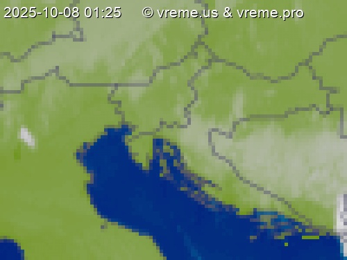 Oblačnost Slovenija