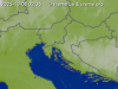 Oblačnost Slovenija