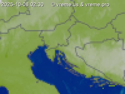Oblačnost Slovenija
