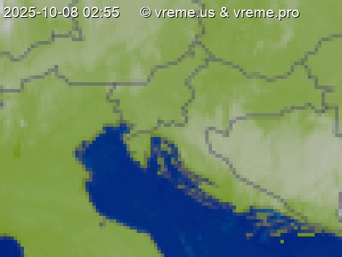 Oblačnost Slovenija