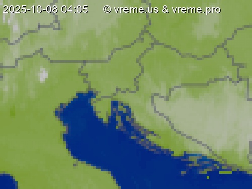 Oblačnost Slovenija