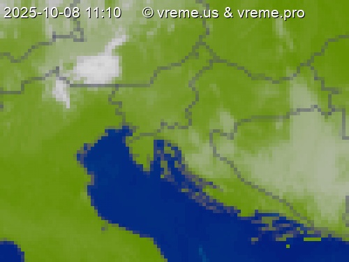 Oblačnost Slovenija
