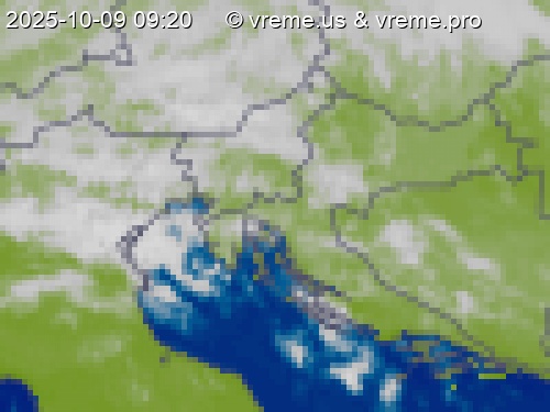 Oblačnost Slovenija
