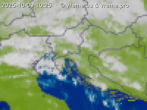 Oblačnost Slovenija