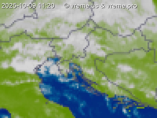 Oblačnost Slovenija