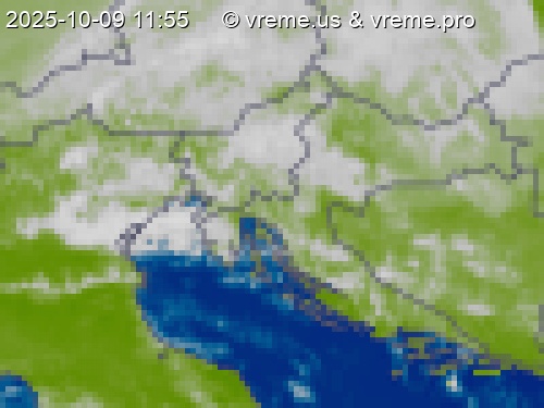 Oblačnost Slovenija