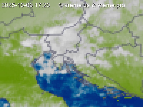 Oblačnost Slovenija