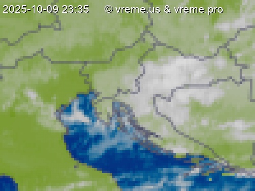 Oblačnost Slovenija