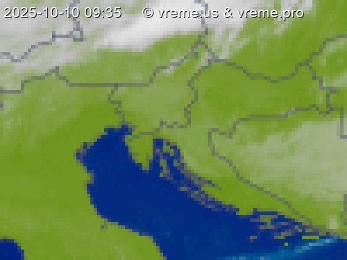 Oblačnost Slovenija