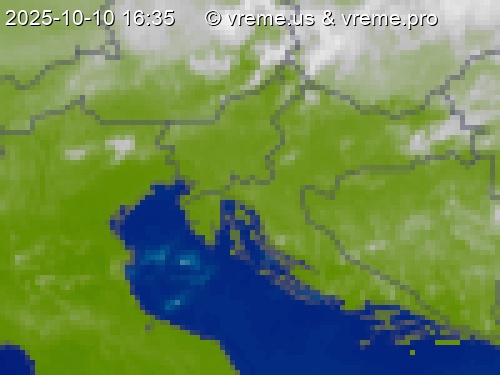 Oblačnost Slovenija