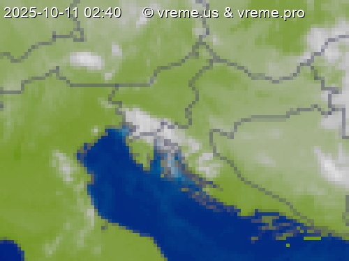 Oblačnost Slovenija