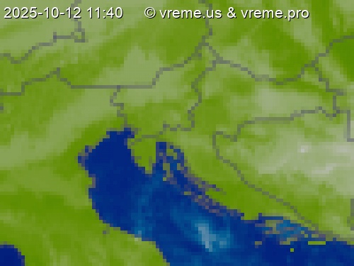Oblačnost Slovenija