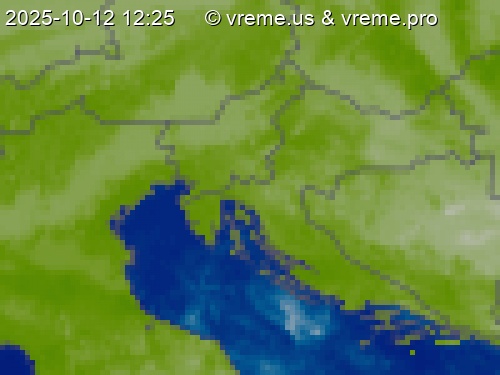 Oblačnost Slovenija