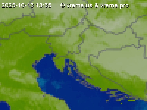 Oblačnost Slovenija
