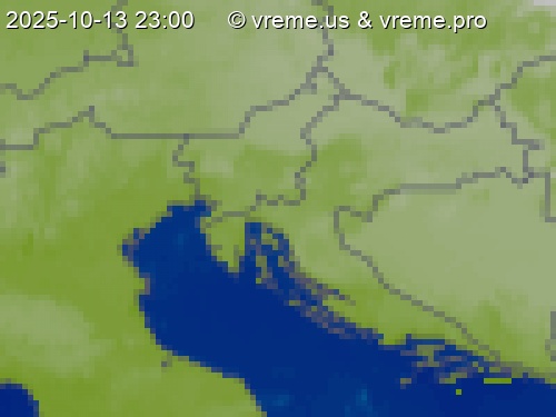 Oblačnost Slovenija