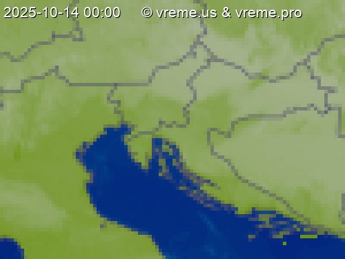 Oblačnost Slovenija
