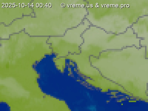 Oblačnost Slovenija