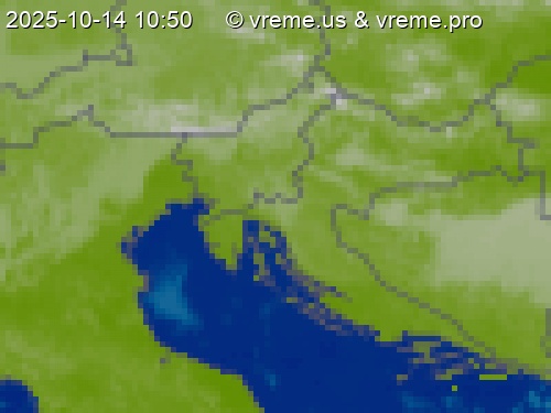 Oblačnost Slovenija