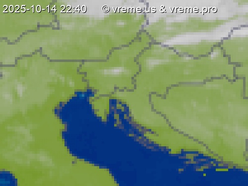 Oblačnost Slovenija
