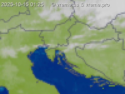 Oblačnost Slovenija