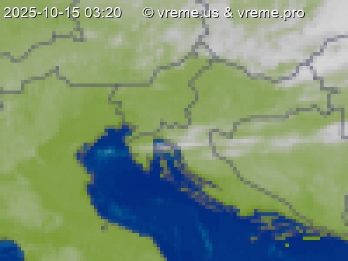 Oblačnost Slovenija