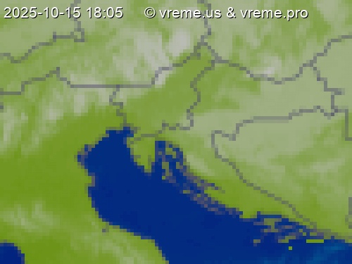 Oblačnost Slovenija