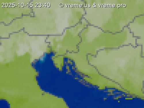 Oblačnost Slovenija