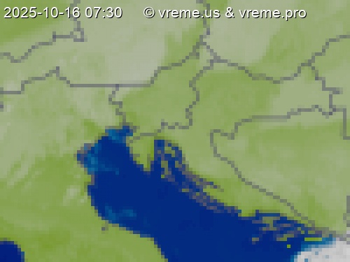 Oblačnost Slovenija