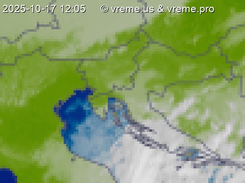 Oblačnost Slovenija
