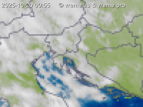Oblačnost Slovenija