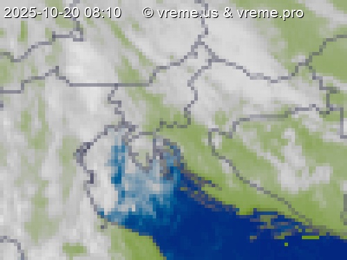 Oblačnost Slovenija