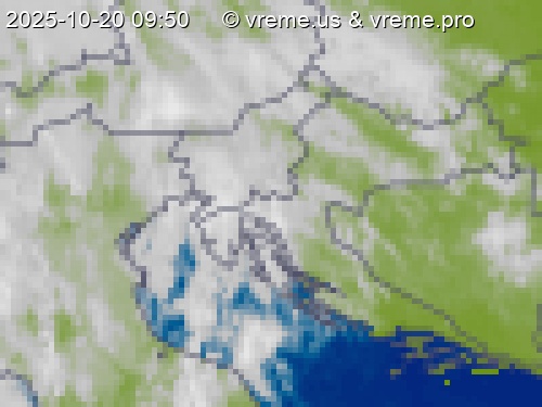 Oblačnost Slovenija