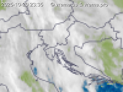 Oblačnost Slovenija