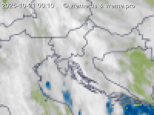 Oblačnost Slovenija